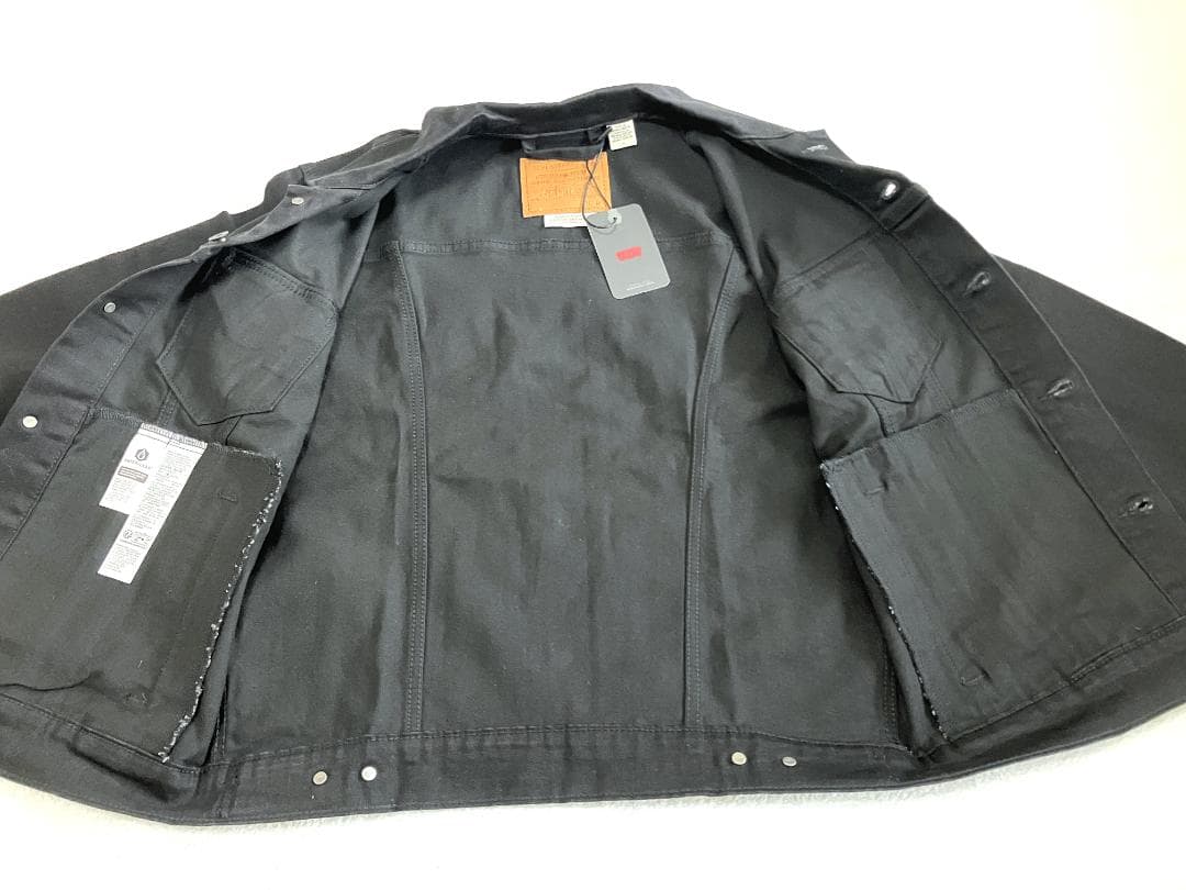 【新品】LEVI'S トラッカー ジャケット 3rd メンズ サイズ M 黒
