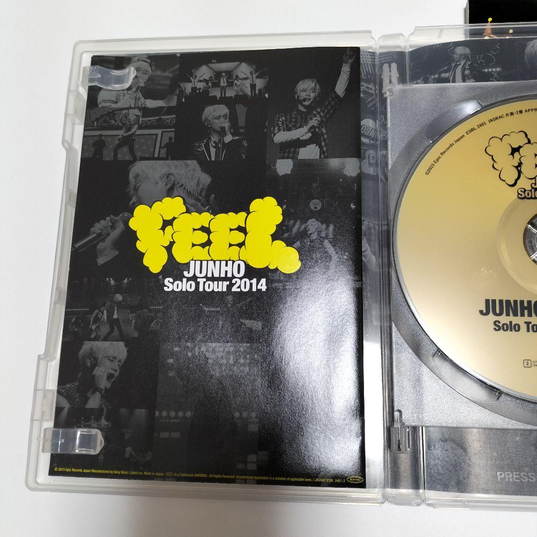 JUNHO/ソロツアー 2014 FEEL　初回生産限定盤DVD　中古