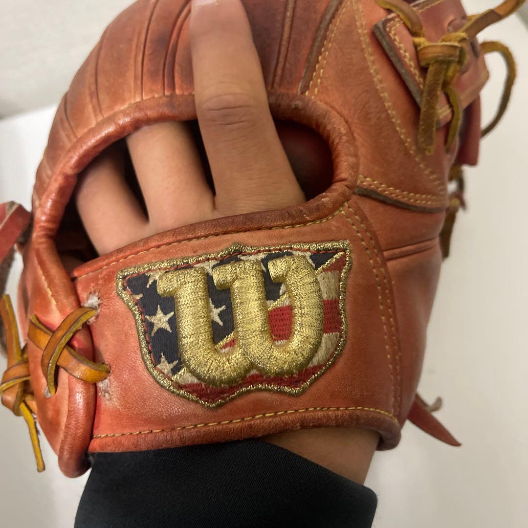 Wilson 硬式グローブ 右投げ用 ブラウン