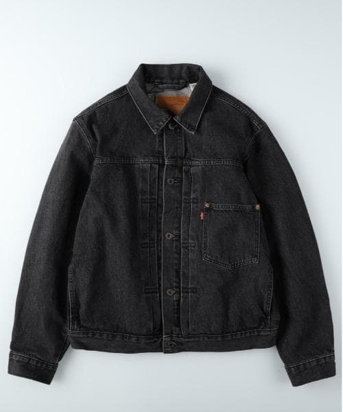 リーバイス TYPE I トラッカージャケット ブラック デニム 1st