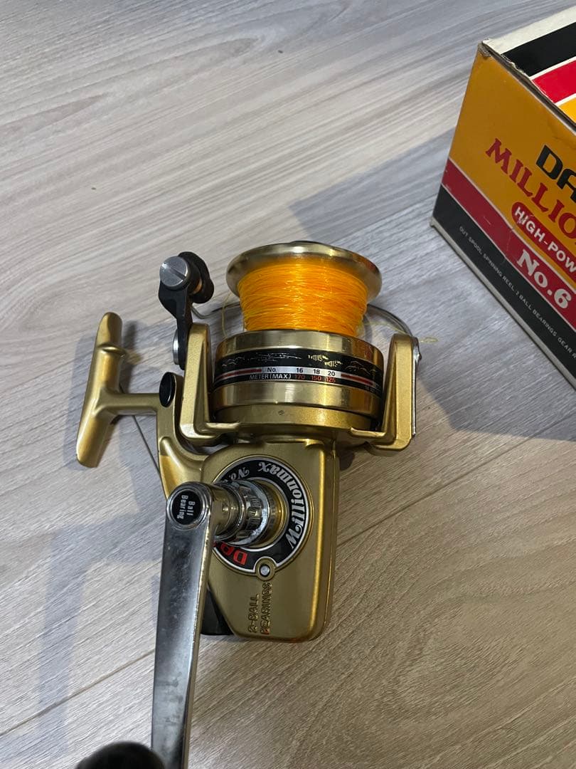 【箱付】DAIWA MILLIONMAX No.6 スピニングリール