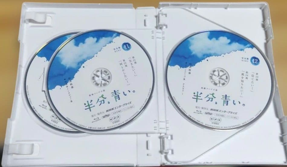 連続テレビ小説 半分,青い。完全版 ブルーレイBOX　※封入特典欠品