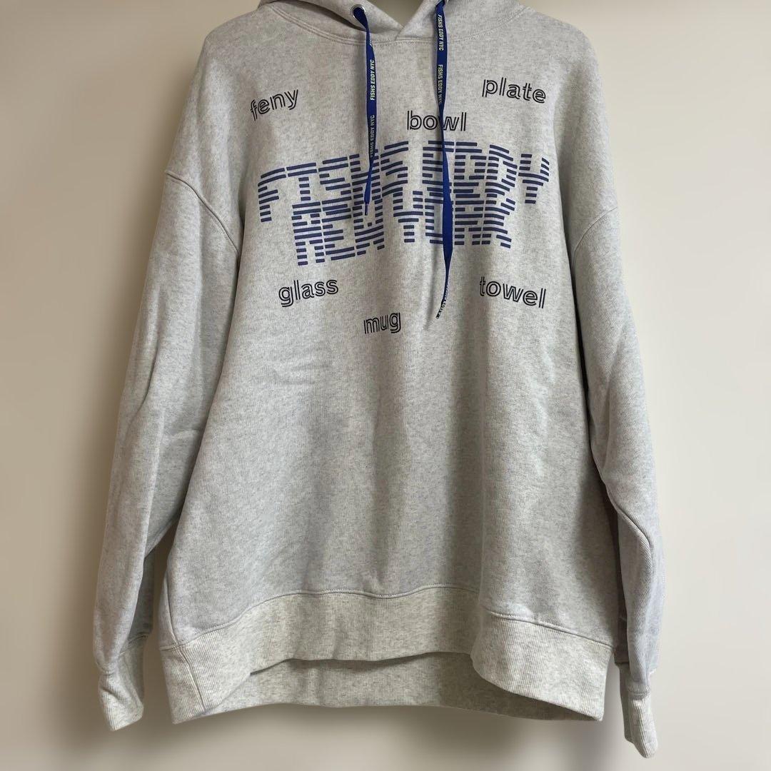 ニコアンド　FISHS EDDY フィッシュエディ　裏起毛　フーディー