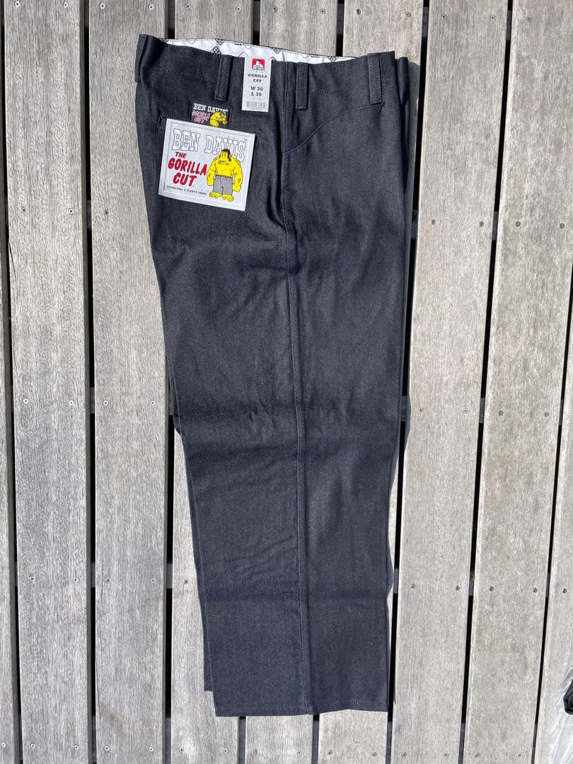 新品BEN DAVIS/ベンデイビス ゴリラカットindigoデニム36