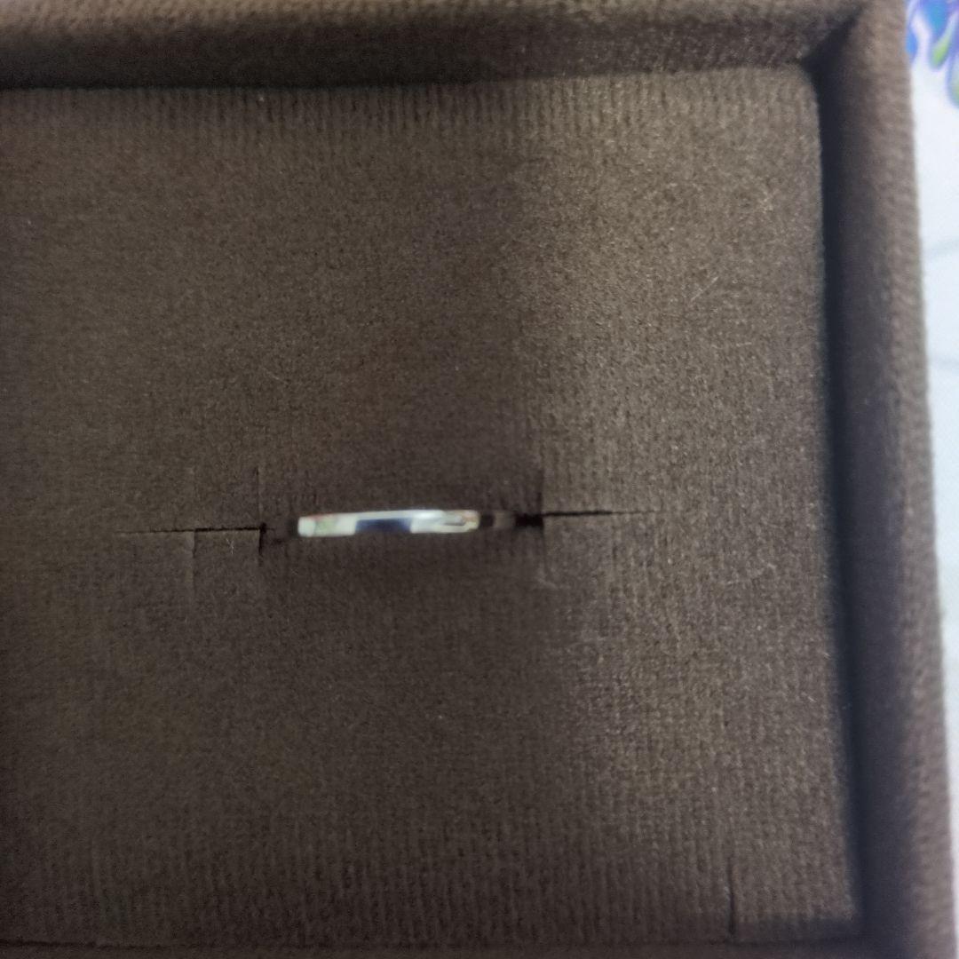 M*2様 K18WG　ダイヤモンド0.02ct　リング　指輪　11.5号