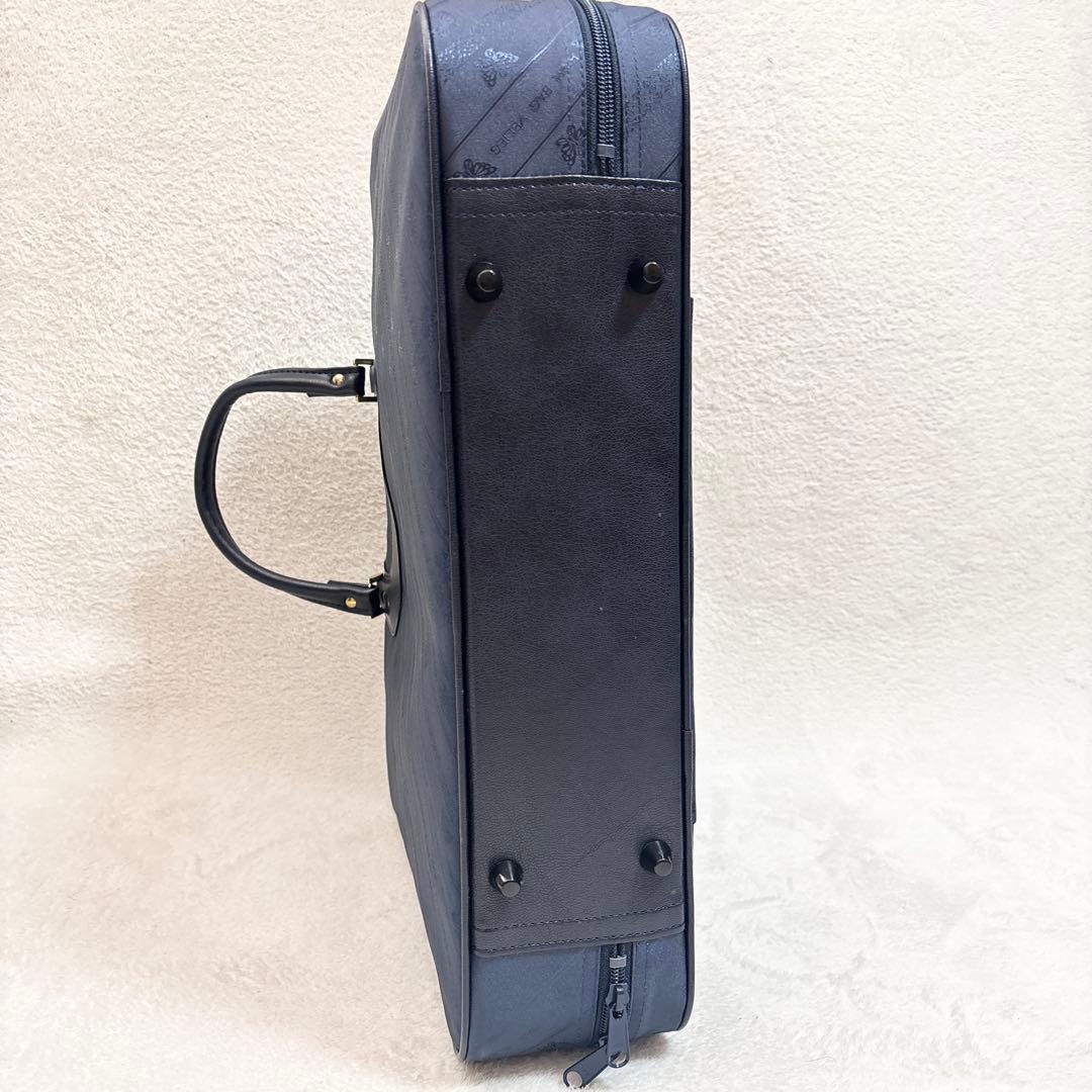 新品 着物収納 和装 ケース ネイビー タグ付き 小物入れ 大容量