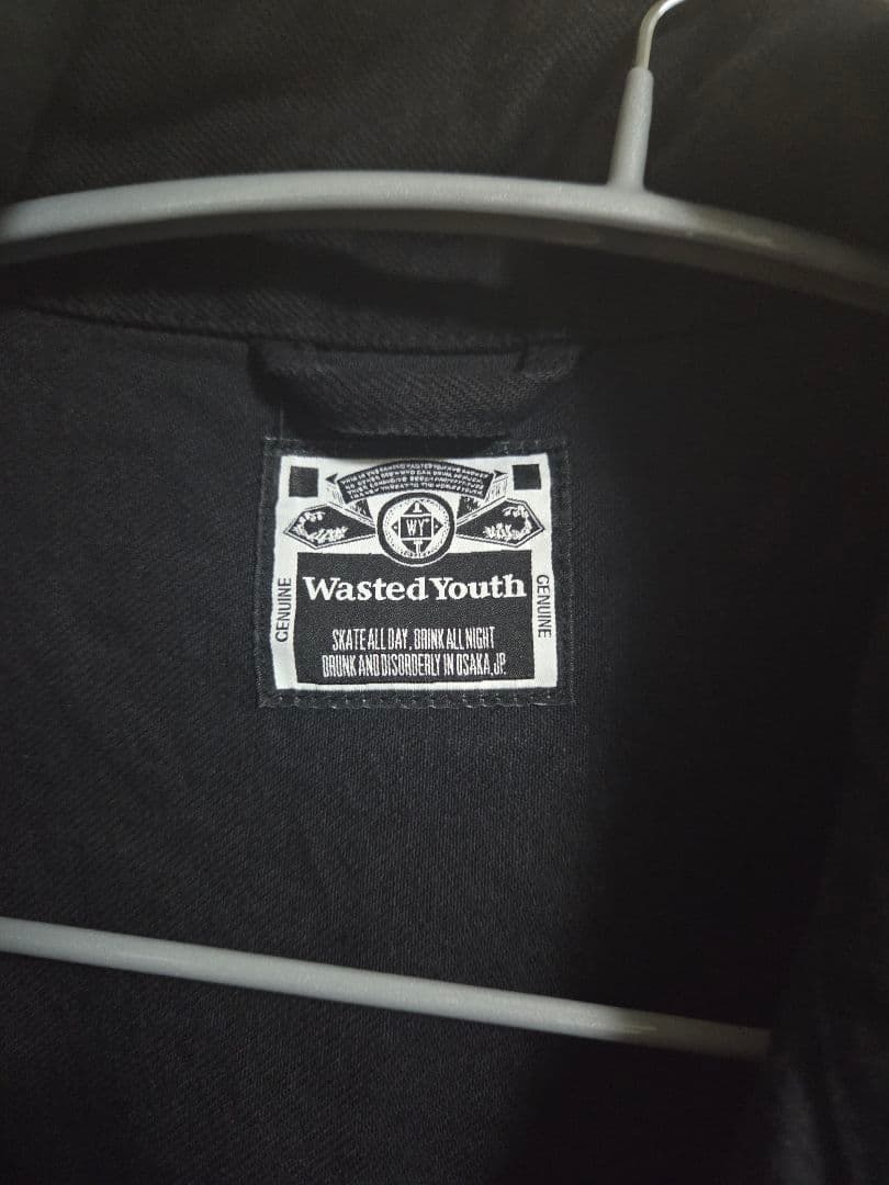 Wasted Youth ブラックデニムジャケット