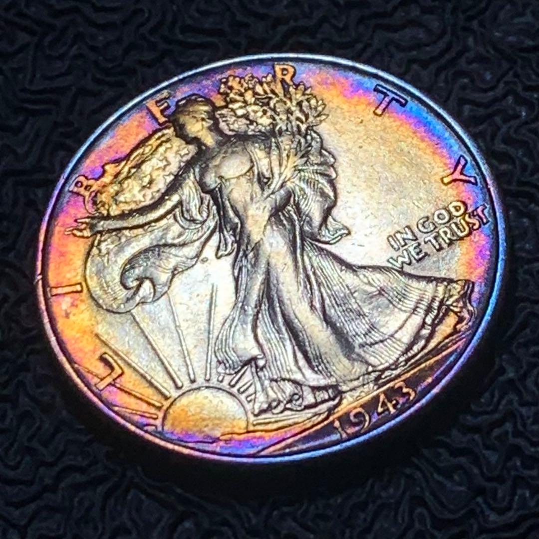 1943年 ウォーキングリバティ銀貨