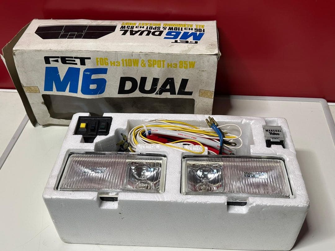 FET M6 DUAL フォグランプ・スポットランプセット 新品