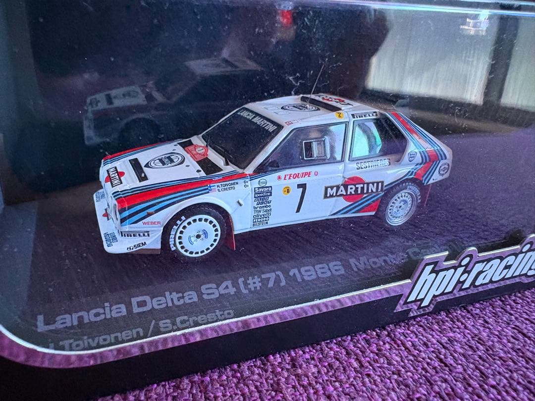 hpi 1/43 ランチア デルタS4 #7 1986モンテカルロウィナー