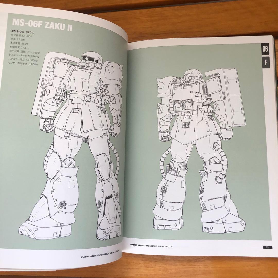 【初版】マスターアーカイブ モビルスーツ MS-06ザクII