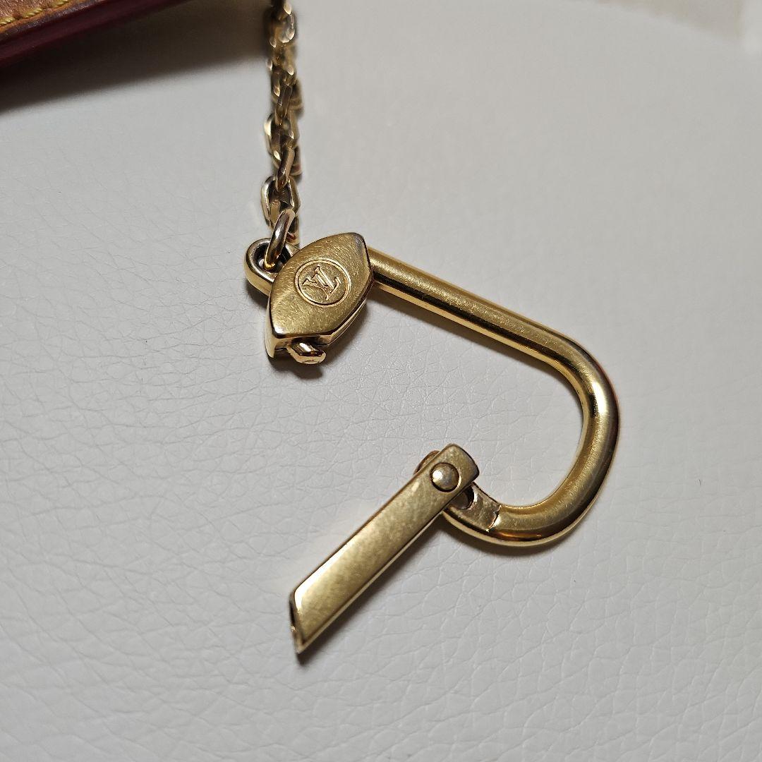 LOUIS VUITTON マルチカラー ポシェット・クレ キーケース ブロン