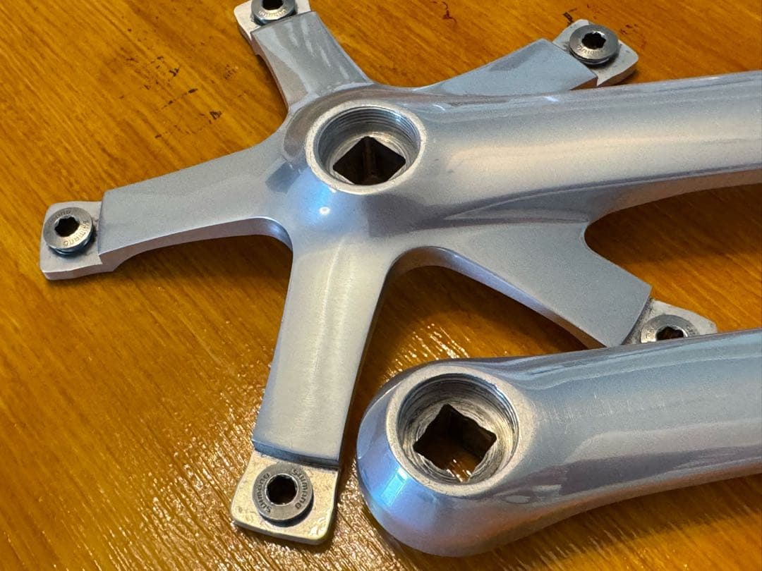 ☆美中古Dura Ace FC-7600ピスト用クランクNJS刻印あ165mm
