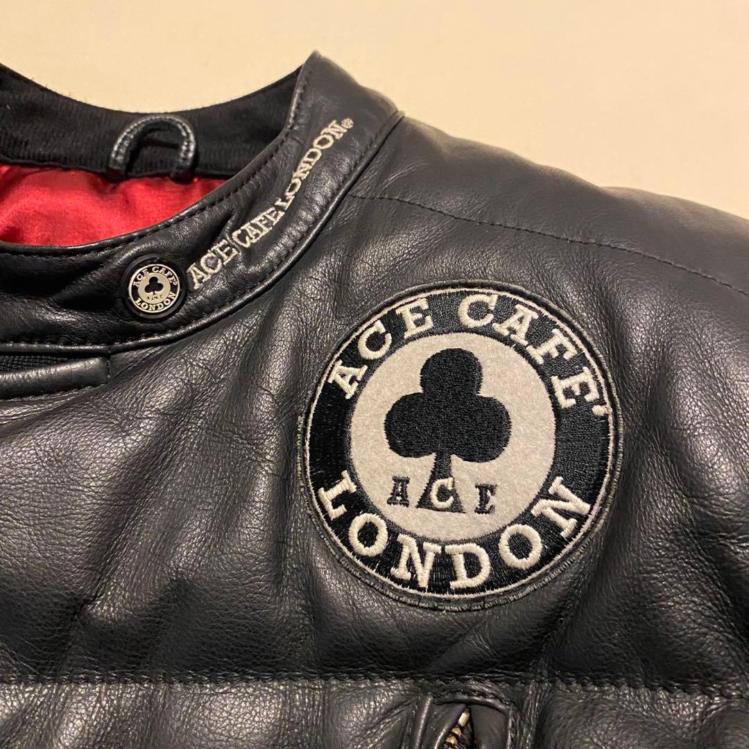 ACE CAFE LONDON エースカフェロンドン 本革　ライダース L 黒