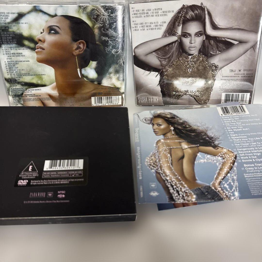 Beyoncé CD DVD 4枚セット B'Day Sasha Fierce他