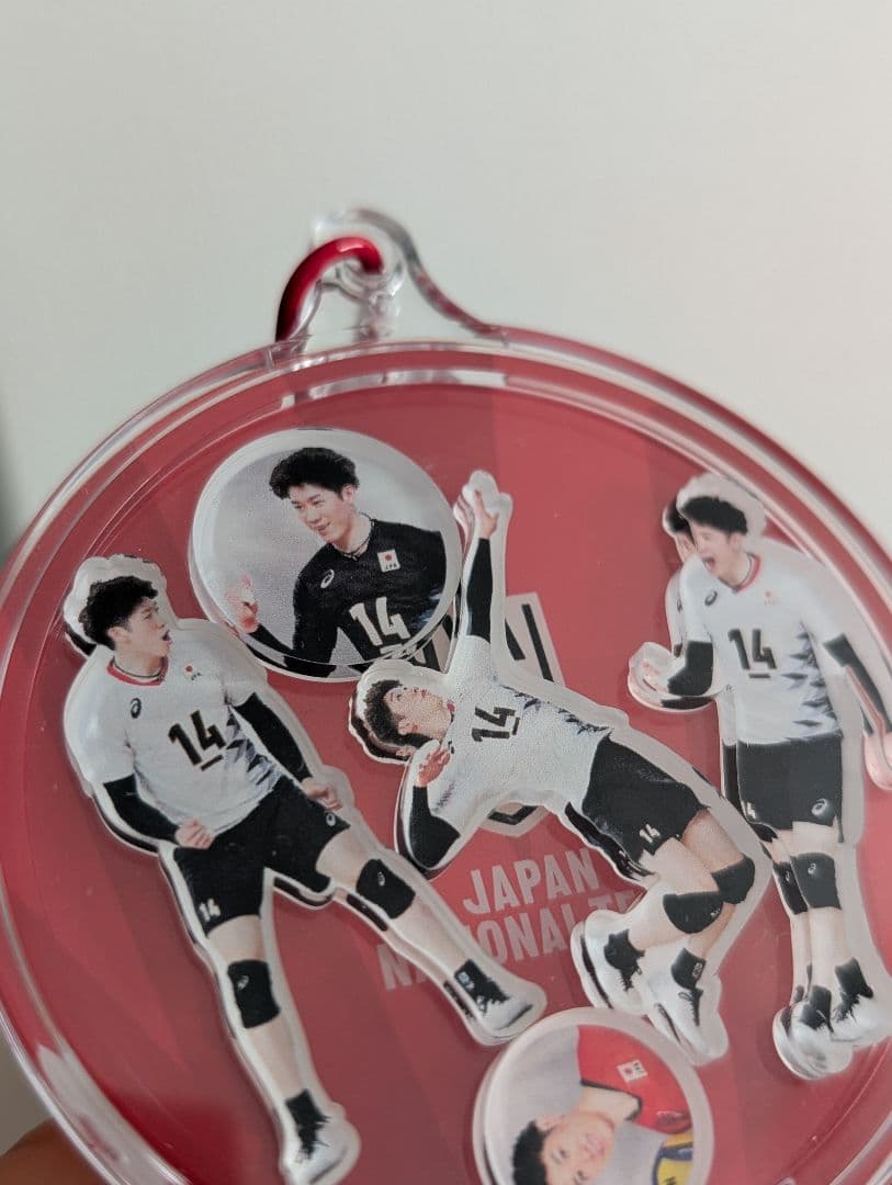 新品　石川祐希選手　シャカシャカチャーム&パーツセット