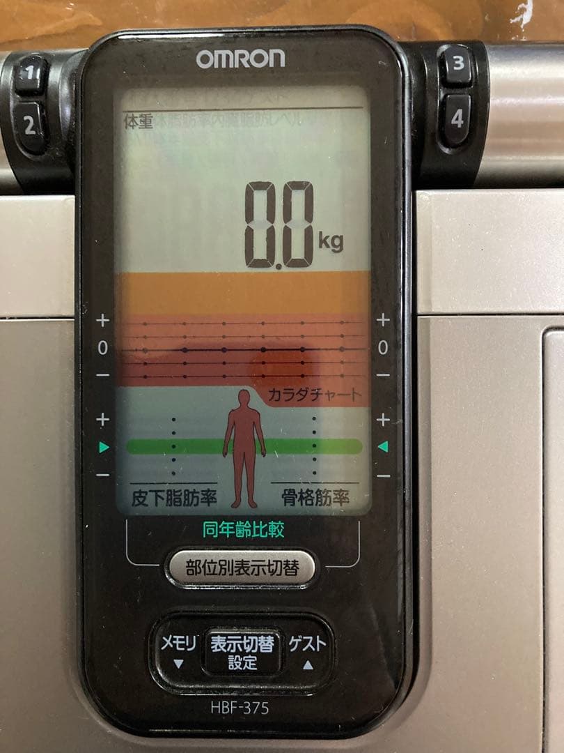 OMRON KaradaScan HBF-375 体脂肪計
