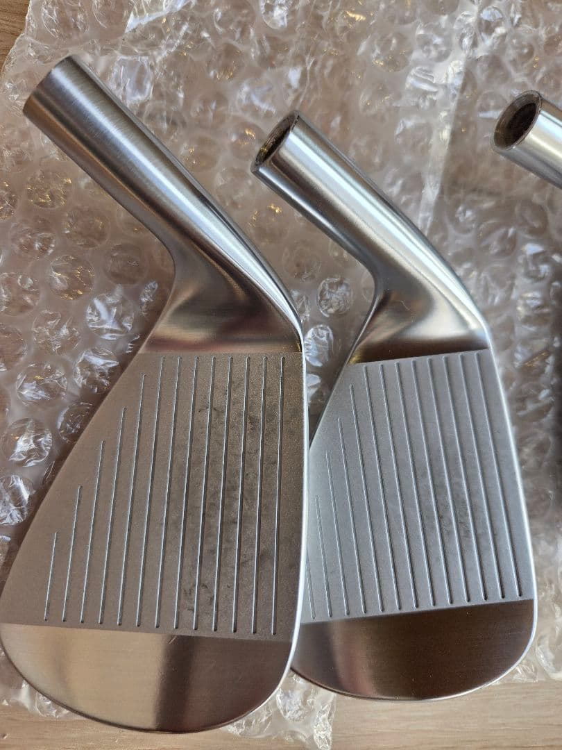 【定価12万円】藤本技工×つるやゴルフコラボヘッドのみ　軟鉄鍛造アイアンセット