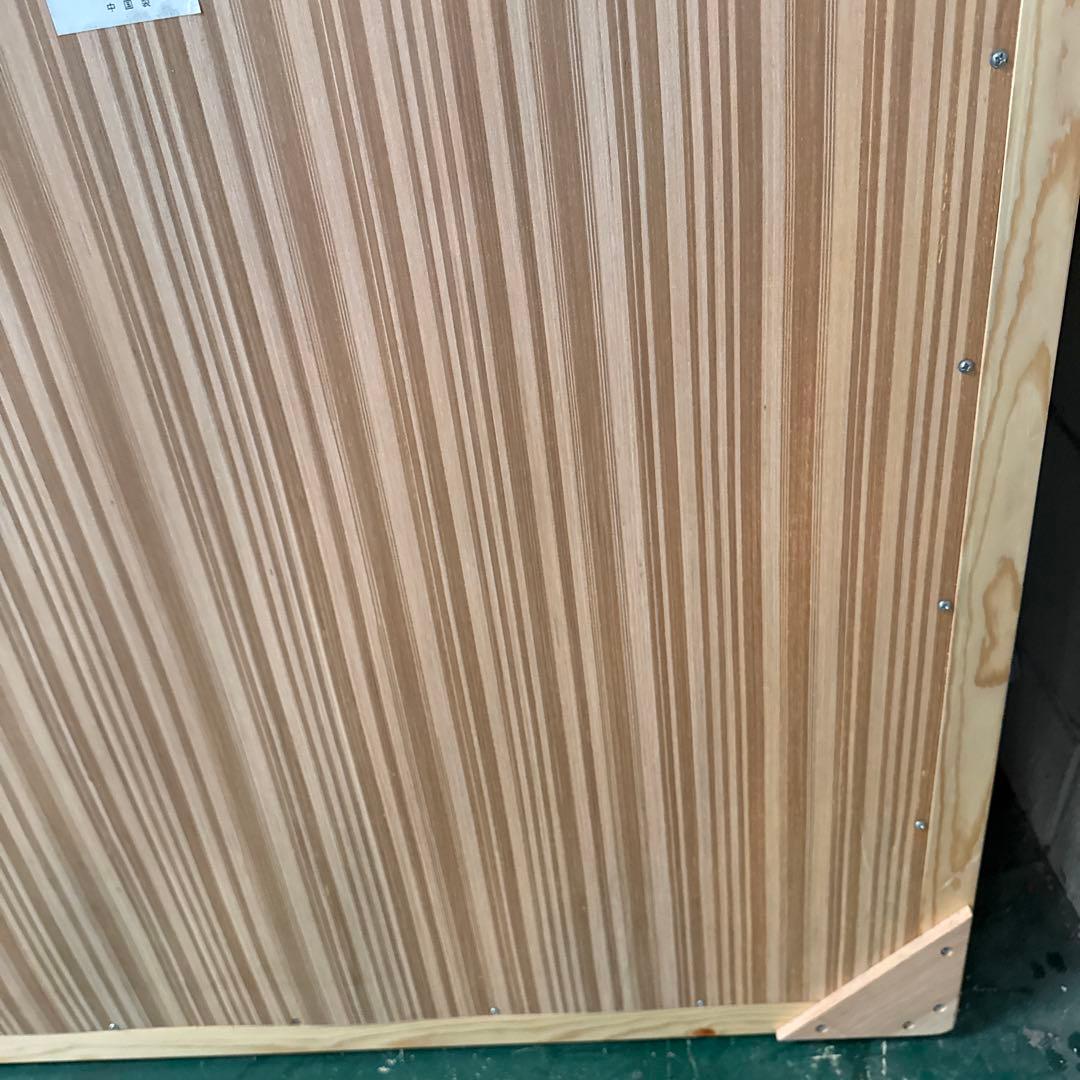 天然木　大型ミラー　80×180
