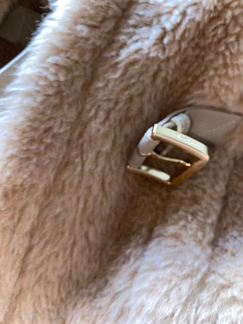 MAX MARA マックスマーラ テディポンチョ ベージュ カシミヤ混
