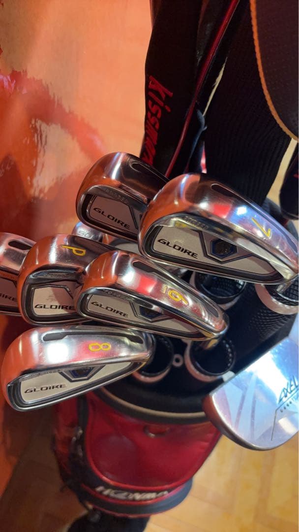 初心者ゴルフクラブセットゴルフクラブセットHONMA メンズ キャディバッグ付き
