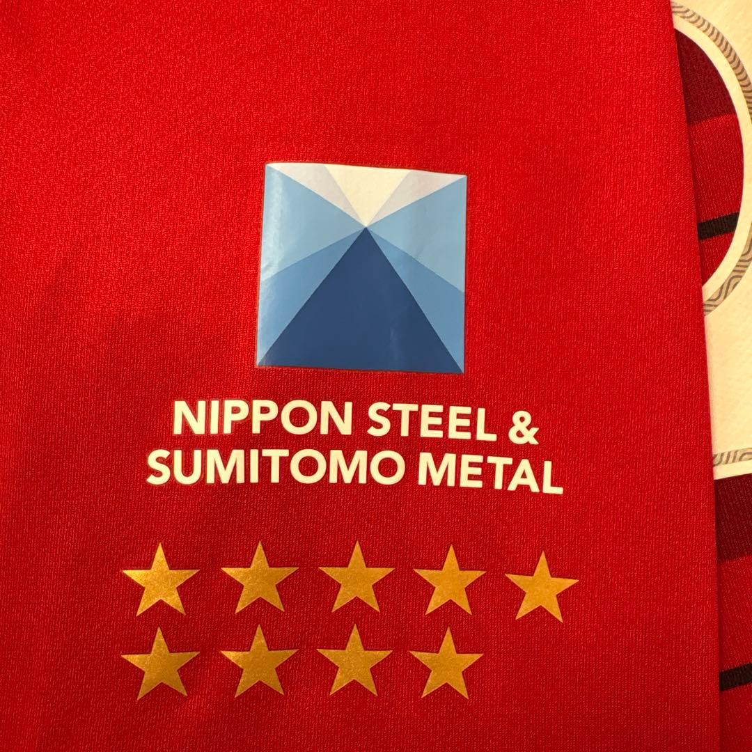 鹿島アントラーズ ホームユニフォーム 　L 安部裕葵 ナイキ正規品