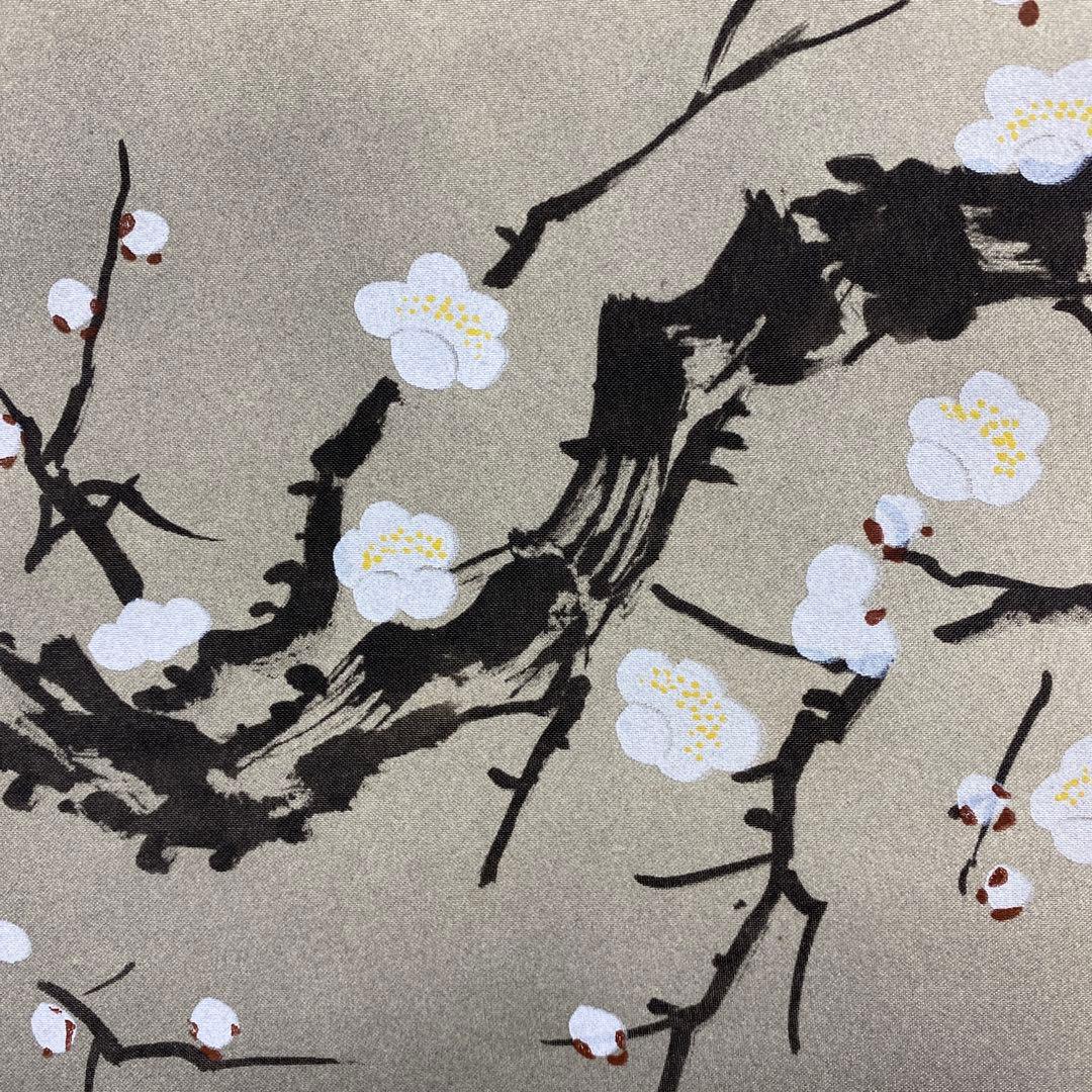 美品 掛け軸 鈴木畦士作 黎明三友図 共箱 3本セット 縁起物 年中掛け