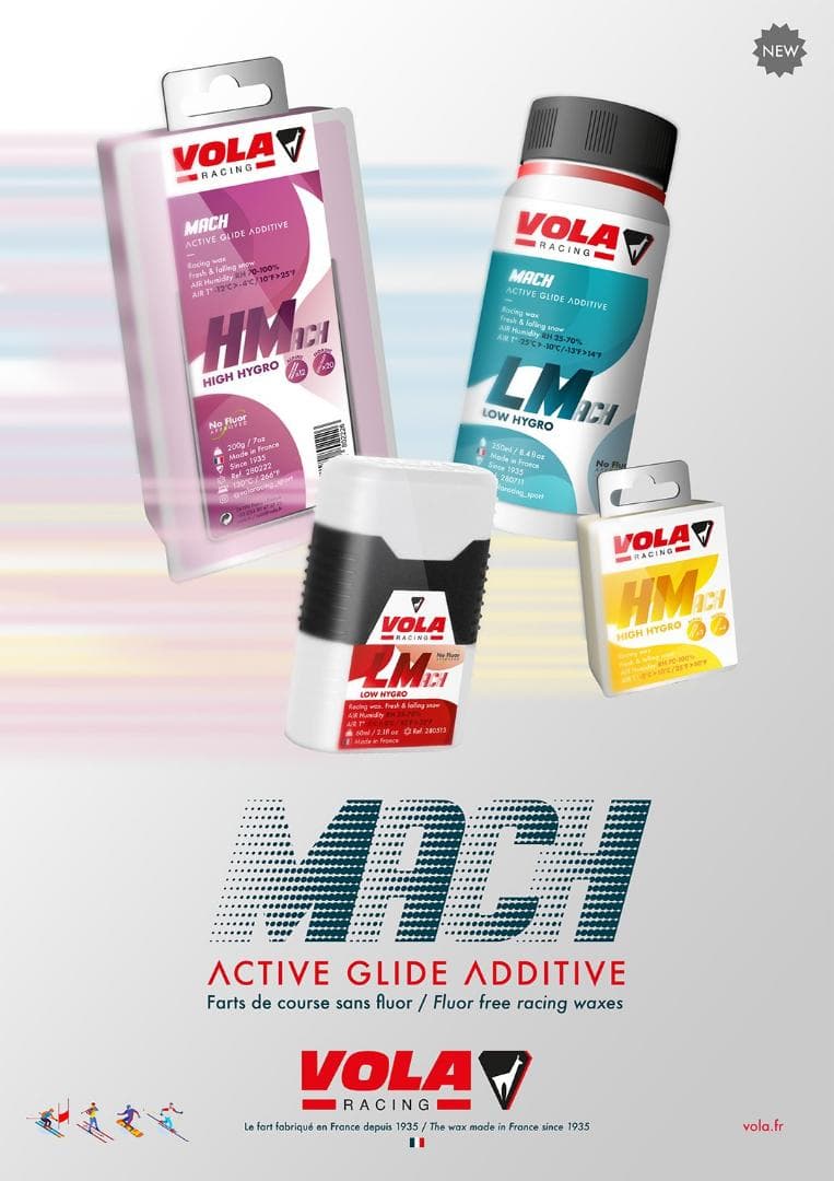 VOLA　LMach MOLY　リキッド　赤　100ml　holmenkol