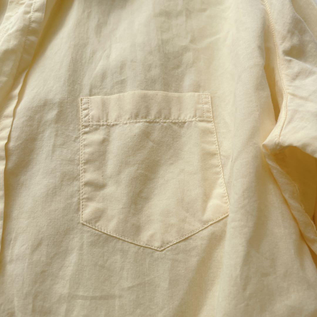フランク&アイリーン コットン スキッパーシャツ　XS(L)