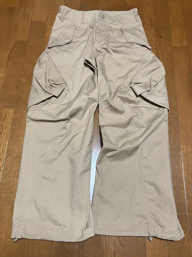 NVRFRGT 3D TWISTED CARGO PANTS サイズ1