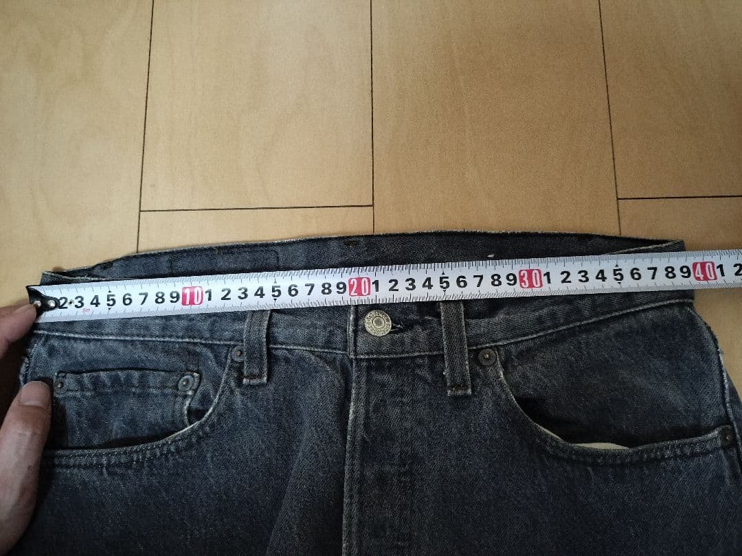 90’s USA製 Levi’s 501-0658 先染め ブラック W32