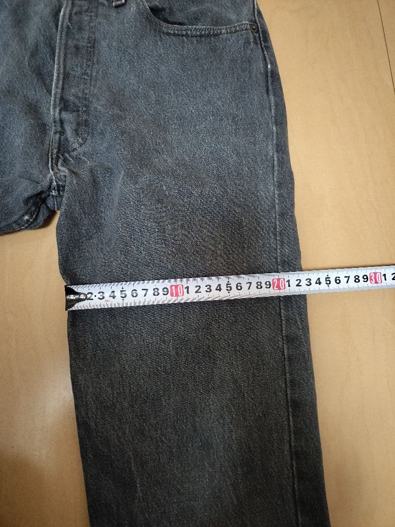 90’s USA製 Levi’s 501-0658 先染め ブラック W32