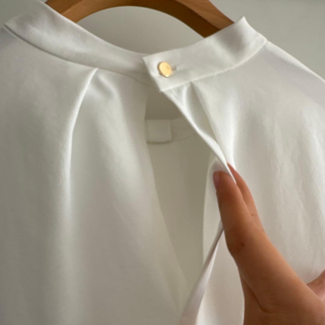 【green label relaxing 】白ブラウス　タグ付き新品