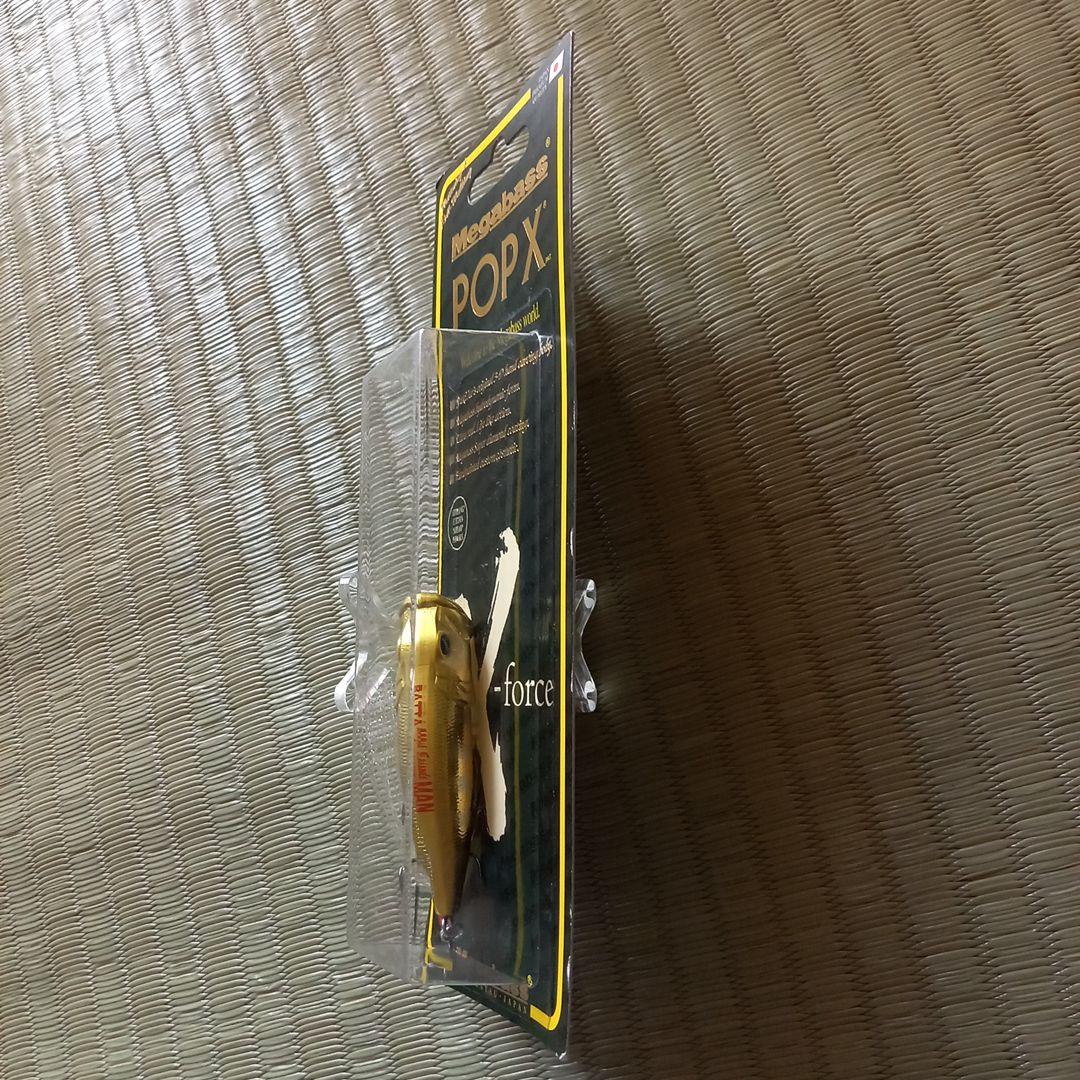 メガバス ポップエックス ゴールドバッタマンギル