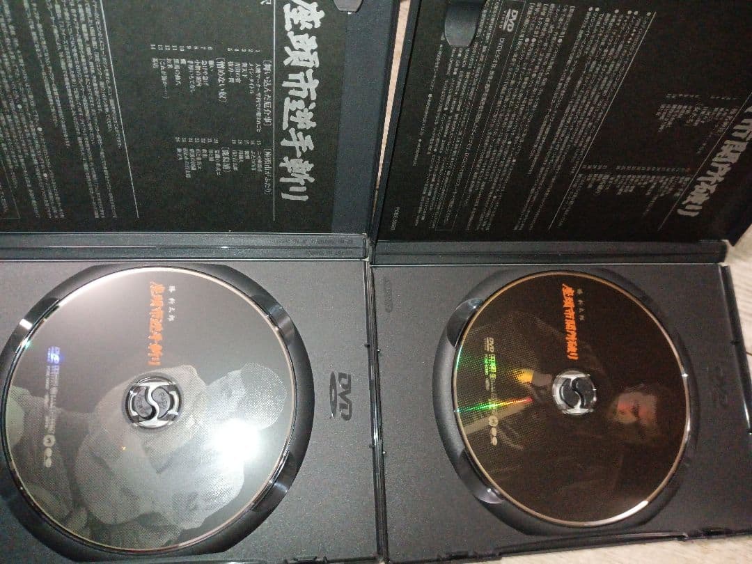 ※DVD1枚欠け 座頭市全集 DVD-BOX 巻之弐 勝新太郎