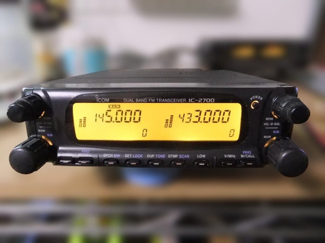 ☆最終値下！アイコム　V/UHF帯モービル機　IC-2700D①（現状渡し）☆