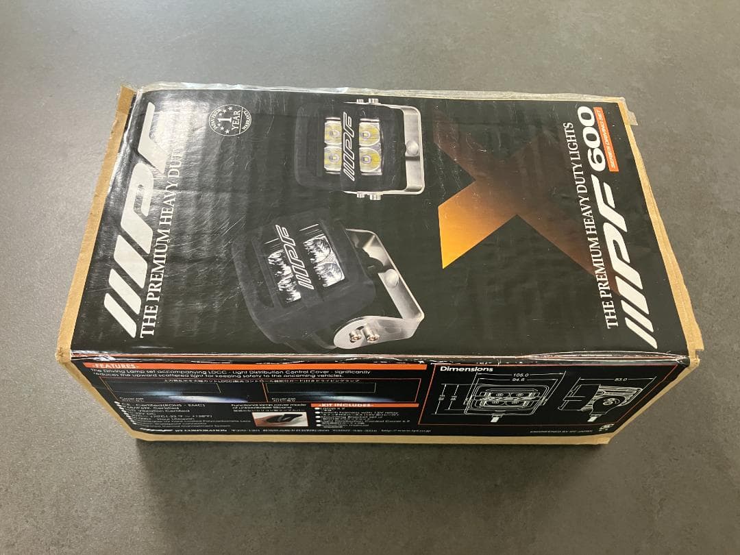 IPF 600シリーズ ドライビングランプ S-632 新品・未使用品