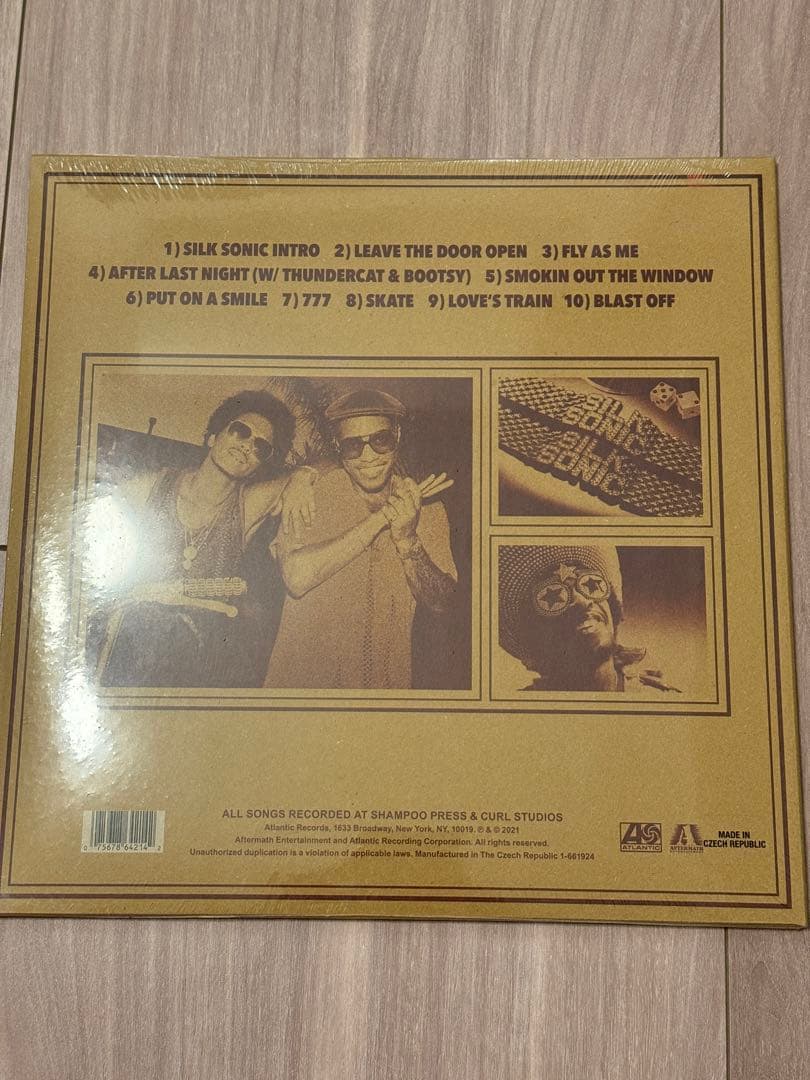 【限定版】Silk Sonic シルクソニック レコード
