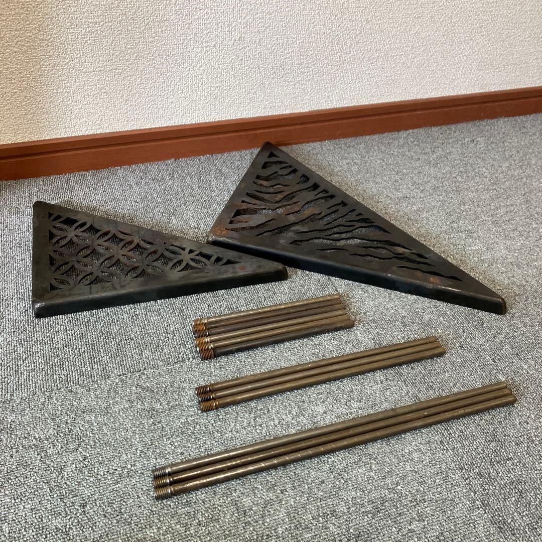 sanzoku mountain derutas焚き火テーブルセット　デルタス