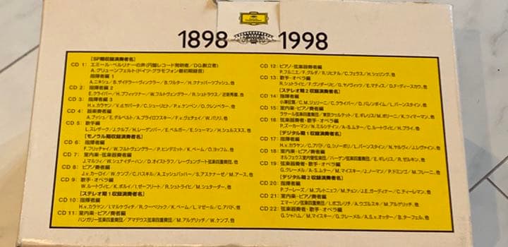 最終お値下げ！！　未開封　完全限定盤　ドイツ・グラモフォン100年BOX