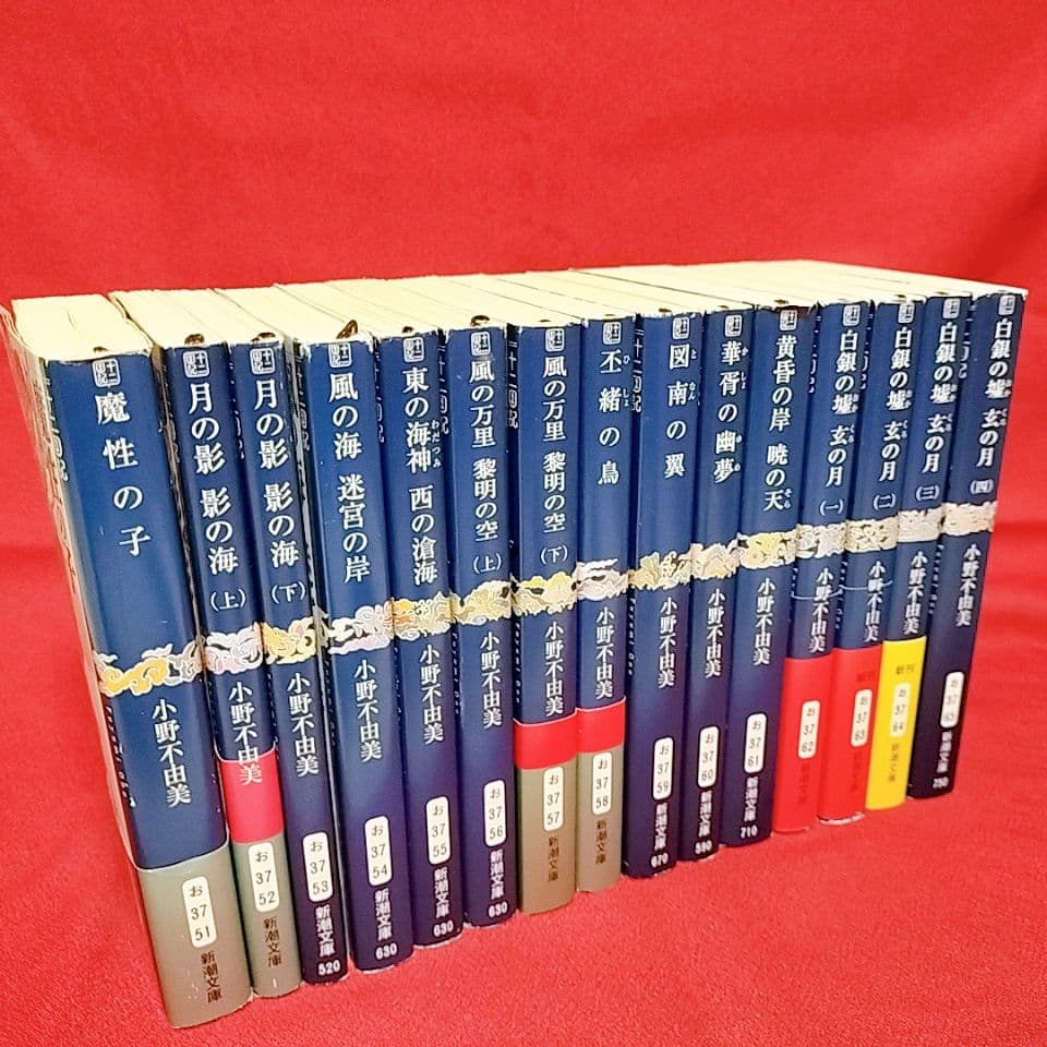 【十二国記 全15巻セット】小野 不由美 著／新潮文庫