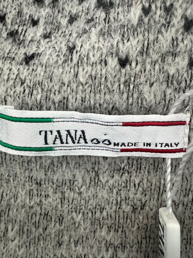 【イタリア製】TANA ウール混 カットオフジレ ベスト Fサイズ