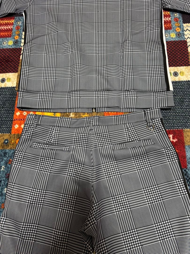 DIVINER GOLF チェック柄　セットアップ　XXL