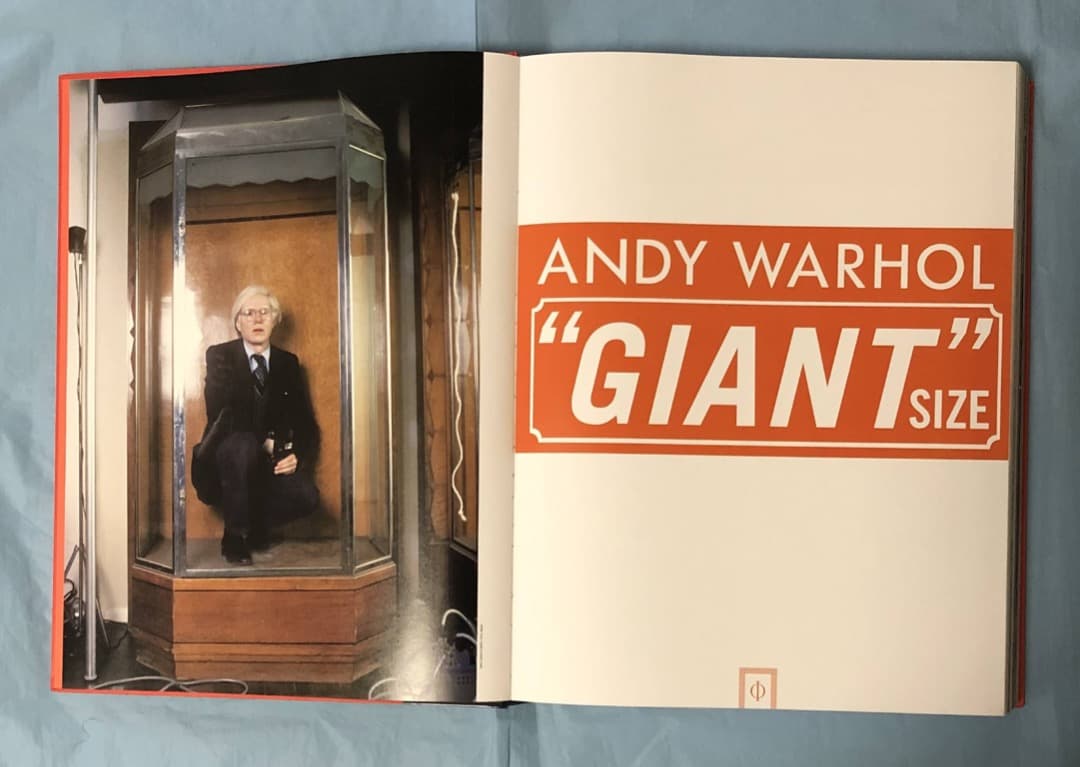 洋書 Andy Warhol \"Giant\" Size
