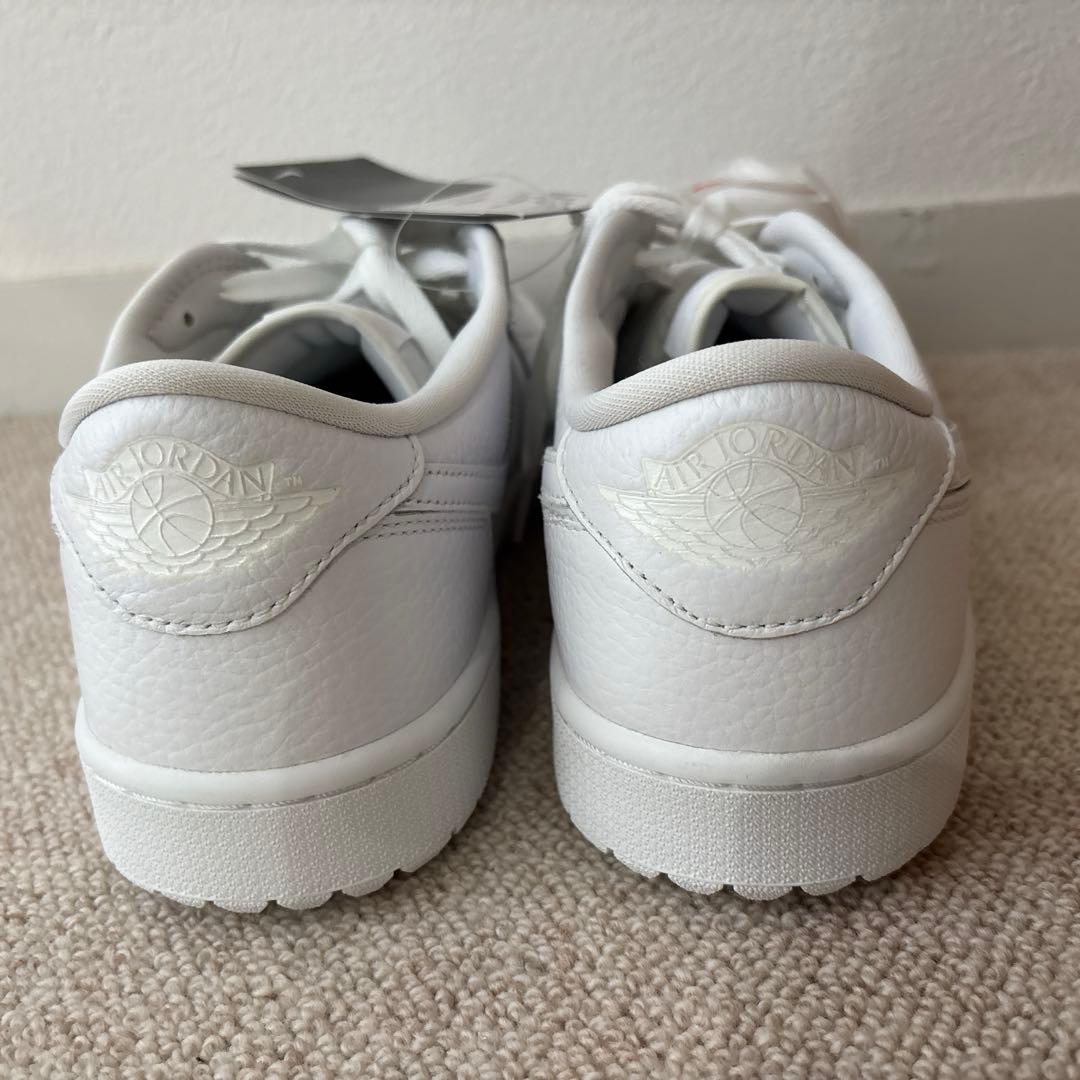 【新品未使用】Nike エアジョーダン 1 LOW G ホワイト 28.5cm