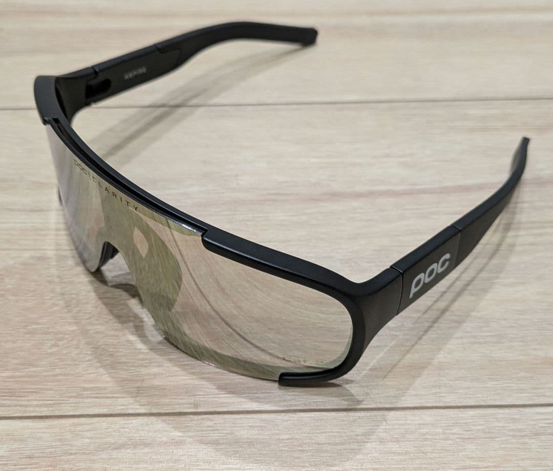 美品 POC Aspire Uranium Black サングラス ブラック