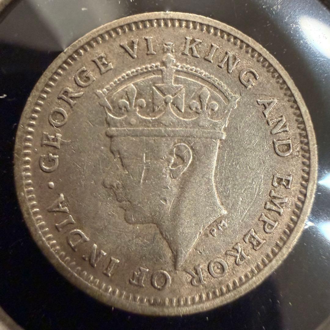 f*i様 No.69 アンティーク 銀貨 ギアナ イギリス領 4ペンス 1940