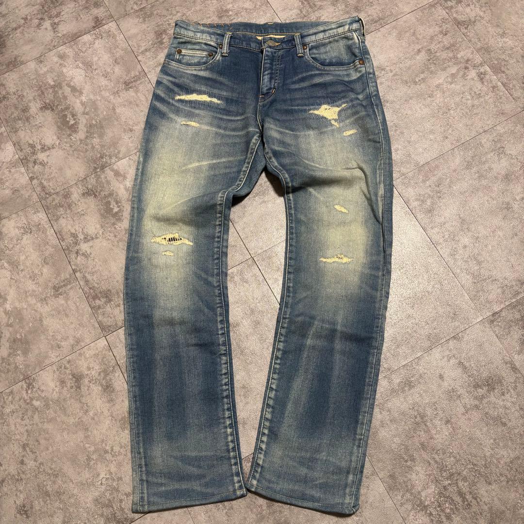 ”R.H.VINTAGE　ロンハーマンヴィンテージ　デニムスウェットパンツ