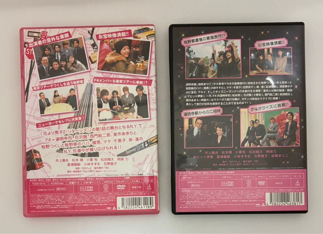花より男子　DVD-BOX 初回限定版/ファイナル /番外編2枚　全話セット