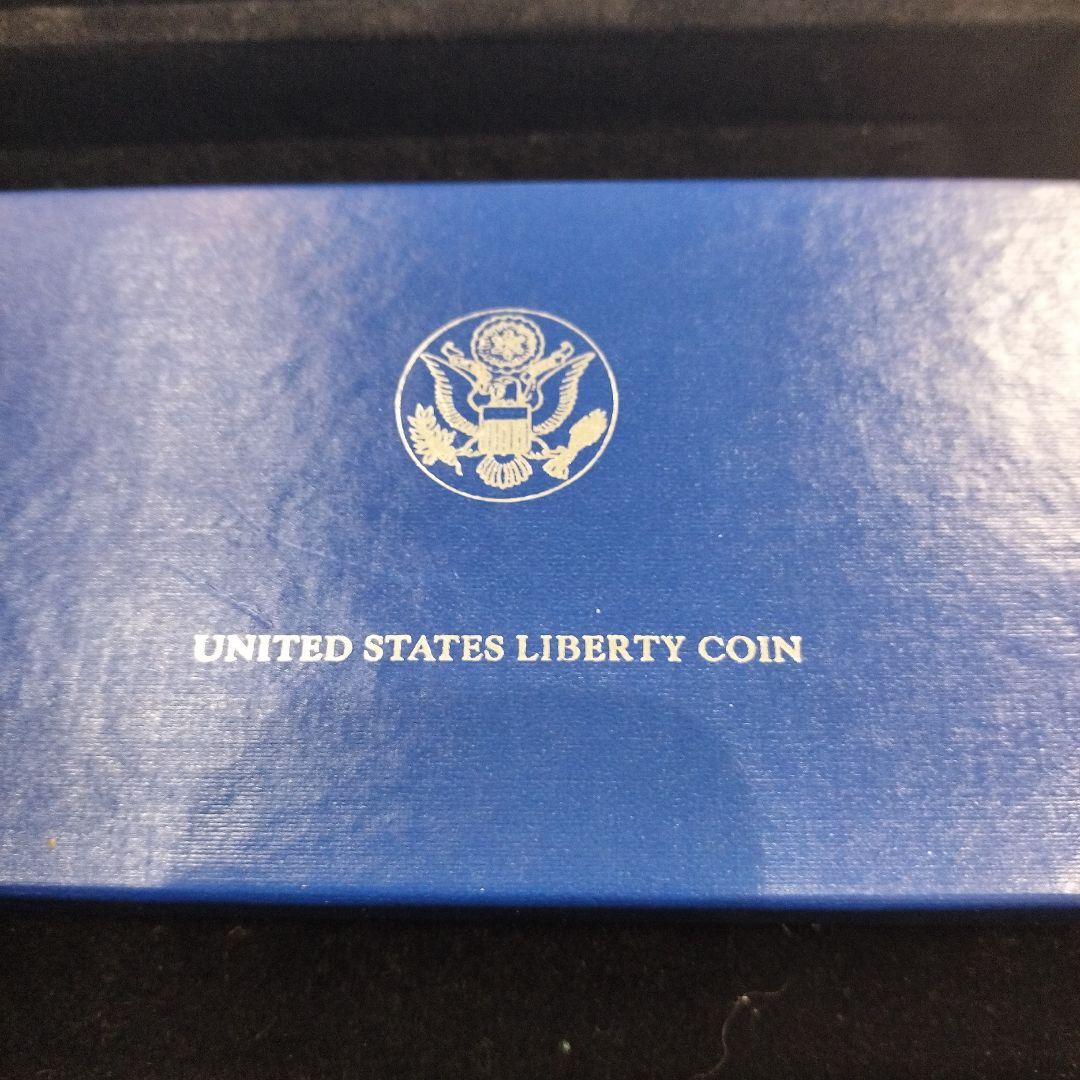 1986年 アメリカ銀貨 1ドル リバティ自由の女神記念銀貨 silver900